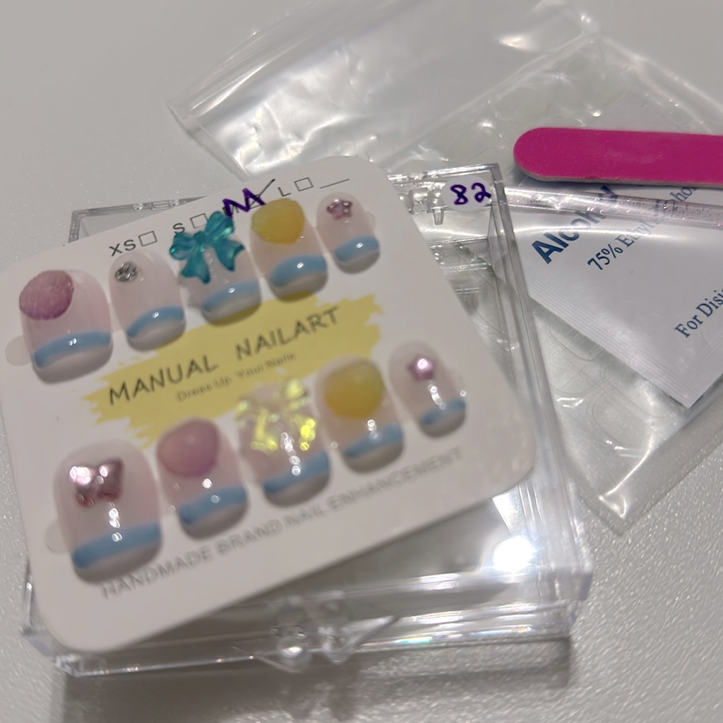 Brand New Hand Made Press On Nails  82